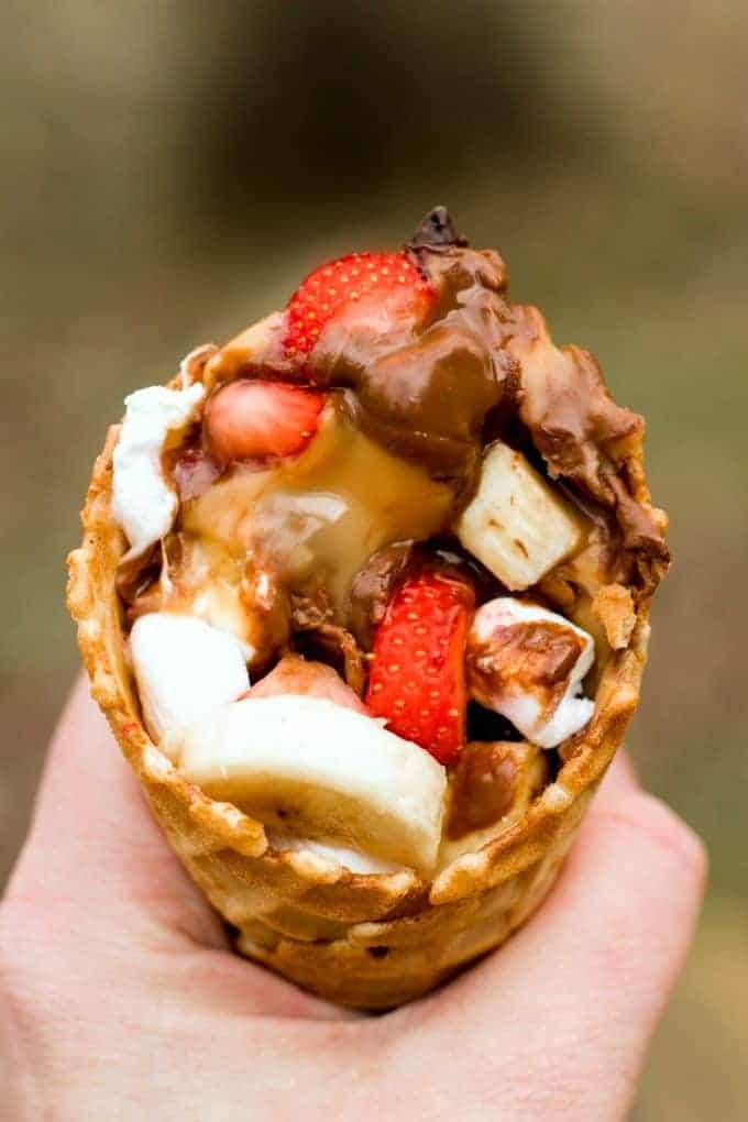 Campfire cone.
