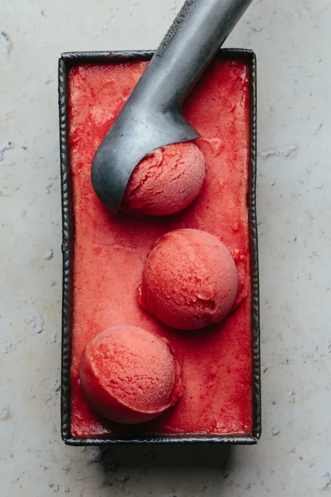 Hibiscus Peach Sorbet